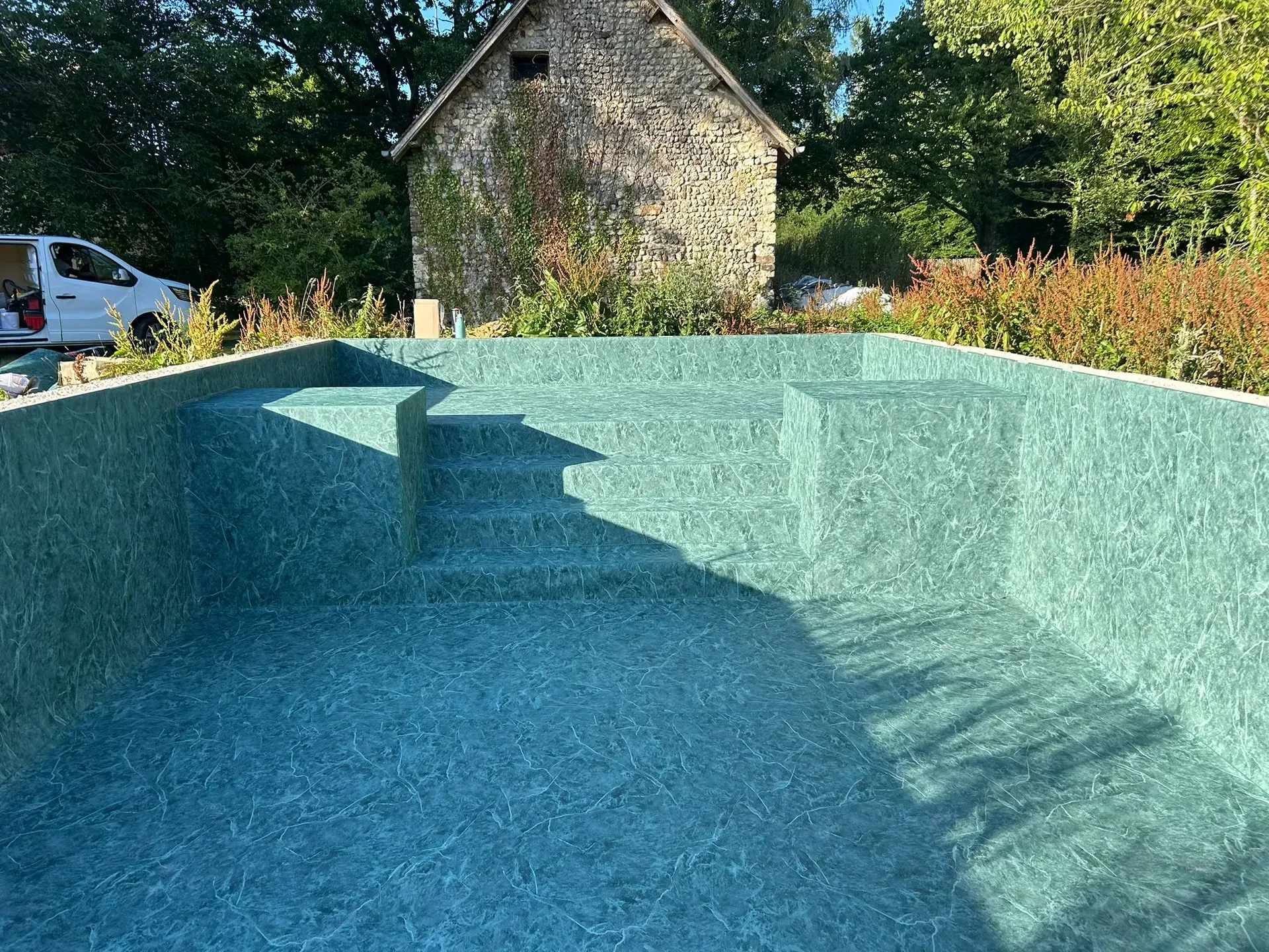 Bassin nature Granit Green 3